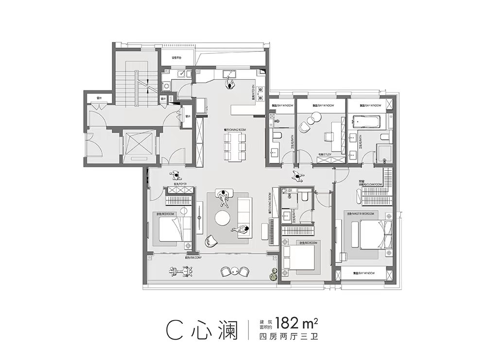 万科·璞拾胥江㎡